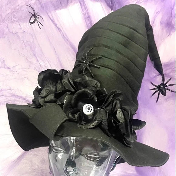 Halloween Elegant Witches Hat - NEW ITEM - Picture 3 of 6